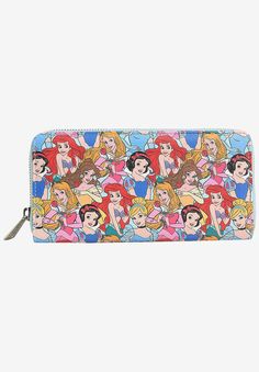 Loungefly x Disney Women's Zip Around Wallet Princess & Villains | Swimsuits For All Wallet Painting, Disney Prices, Disney Wallet, Perfect Swimsuit, Gift Card Number, Loungefly Disney, Swimsuits For All, Disney Ladies, Special Birthday