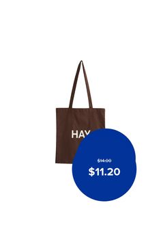 HAY's tote bag will make you stand out on a grocery haul. Made from organic cotton, this shopping bag is lightweight, durable and small enough to keep in your jacket pocket to wait for the moment when you need it. Decorated with a white HAY logo, the cotton bag is also perfect for organizing – use it as a laundry bag or as storage for kids' toys, for example. Grocery Haul, Kid Toy Storage, Bag Dark, Cotton Bag, Laundry Bag, Kids Toys, Dark Brown, Organic Cotton, Tote Bag