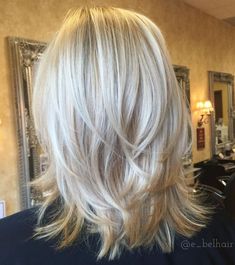 Dunner Wordend Haar, Medium Cut, Haircuts For Fine Hair, Shoulder Length Hair, Blonde Balayage, Medium Length Hair Cuts