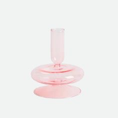 round spiral borosilicate glass pink candle holder Bookcase Hallway, Pillar Vases, Hallway Shelf, Diy Vintage Decor, Dining Room Buffet, Living Room Bench, Table Coffee, Living Room Coffee Table, Glass Candle Holders