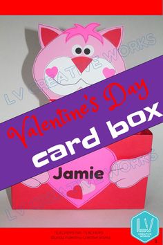 valentine's day card box for jamie