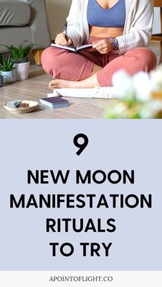 9 new moon manifestation rituals to try New Moon Intentions, Moon Manifesting, Moon Intentions, Moon Rituals, Setting Intentions, Attracting Abundance, New Moon Rituals, Lunar Cycle, Wildest Dreams