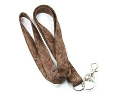 BROWN Fabric lanyard, Brown badge holder, Brown lanyard, Floral badge Holder Cute Lanyard, Cute Lanyards, Fabric Lanyard, Have Metal, Brown Fabric, Badge Holder, Badge Holders Lanyard, Badge Holders, Want You