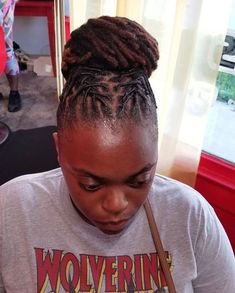 Loc Updos, Short Dreadlocks, Lock Styles, Dreadlocks Styles, Short Dreadlocks Styles, Kim Hair, Short Locs, Loc Hairstyles, Beautiful Locs