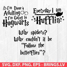 harry potter quote svg files