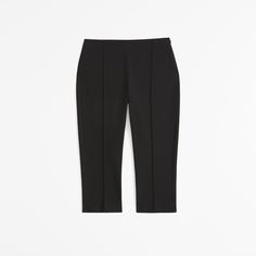 Elevate your wardrobe with the Abercrombie & Fitch Women's Low Rise Pintuck Capri Pant, a perfect blend of style and comfort. These chic capris are designed to enhance your silhouette with a slim fit and a sophisticated pintuck detail.

- Size: 30 SHORT
- Color: Black
- Material: Polyester, Viscose, Elastane
- Gender: Female
- Features: Low rise, capri length that hits just below the knee, split-vent hem, clean waist, side zip closure

Ideal for both office wear and casual outings, these pants o Female Features, Womens Capri Pants, Women's Bottoms, Pin Tucks, Office Wear, Polished Look, Modern Woman, Abercrombie Fitch, Side Zip