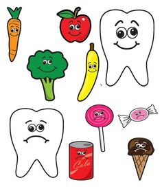 Pin by Jaclynn Texter on brossage de dent in 2022 | Dental health preschool, Toothbrushing activities, Dental health preschool crafts Happy Tooth, February Ideas