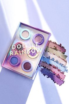 Justice Makeup, Unicorn Fashion, Limited Edition Packaging, Double Rainbow, Doe Eyes, Vegan Cosmetics, Colourpop Cosmetics, Cosmetic Design, Colour Pop