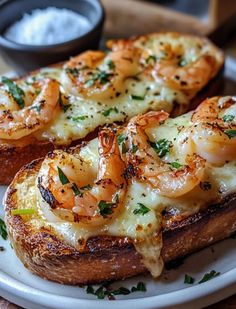 health meal, low carbs meals, keto meal Cheesy Garlic Bread Shrimp Grilled, Grilled Bread Appetizer, Cheesy Shrimp Garlic Bread, Cajun Garlic Bread, Shrimp Grilled Cheese, Cheesy Garlic Bread Shrimp Grilled Cheese, Shrimp Bread, Garlic Bread Grilled Cheese, Crispy Garlic Bread