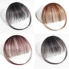 Specification:     100% brand new and high quality     Material: Human Hair     4 colors for your choice: As the picture shows     Style: Straight     Attachment: Clip in     It is both natural looking and soft touch. You can wear it to parties as well as for daily use.     Washable, Comfortable easy and secure fit. Package Included:     1x clip in Bangs Hairpiece Bangs Front, Clip In Bangs, Fringe Hair, Front Fringe, Human Hair Clip Ins, Fringe Hairstyles, Hair Toppers, Wigs Hair Extensions, 100 Human Hair