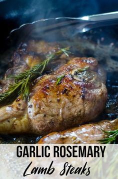 Recipes For Lamb, Lamb Steak Recipes, Rosemary Lamb, Lamb Steak, Everyday Dinners, Histamine Diet, Vegetarian Grilling, Lamb Steaks, African Foods