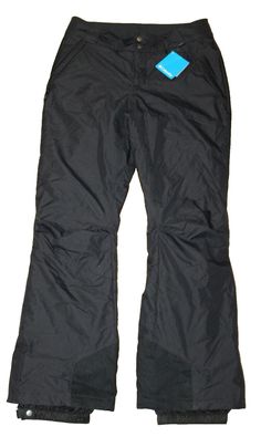 NEW Columbia Women’s Arctic Trip Pants In Black Size Medium Snow Ski NWT 16" Waist across flat 10" Rise 31" Inseam B84 Trip Pants, Snow Skiing, Columbia, Skiing, Size Medium, Women Accessories, Clothes For Women, Pants, Clothes