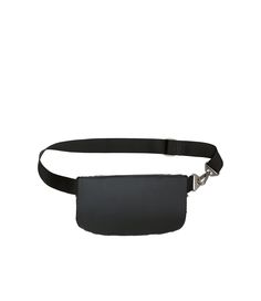 Zip main closure, Exterior front zip pocket, 1.5in/3.8cm wide adjustable waist belt (Max length including bag body and buckle: 48.4in/123cm, Min length: 32.8in/83.5cm)Dimensions: 7.2H x 10.6W x 2.8D in, 18.2H x 26.8W x 7.2D cm Functional Crossbody Shoulder Bag With Removable Belt, Versatile Business Belt Bag With Detachable Strap, Versatile Travel Belt Bag With Removable Belt, Functional Belt Bag With Removable Belt For Everyday Use, Versatile Belt Bag With Removable Belt For Daily Use, Functional Travel Bag With Removable Belt, Versatile Black Bag With Removable Belt, Black Shoulder Bag With Belt, Functional Shoulder Bag With Removable Belt For Travel