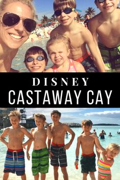 disney castaway cay is featured in this postcard for the upcoming movie, which features