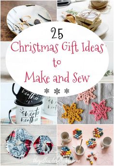 christmas gift ideas to make and sew