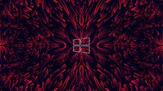 an abstract red and black background with lines in the center, as well as a rectangle shape