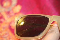 "Vintage Sunglasses from 1980s. Frame color is yellow. In good condition. Can convert to your prescription or sunglasses. Style: boho, hippie, hipster, skater, grunge, goth, punk, retro, minimalist, beach, bohemian, etc... Made in Korea approximate measurements: width of frames: 5 1/8\" W lens: 1 1/2\" L \" 2\" W arms of frames: 5\" L Remember these have been worn and may need cleaning, has small scratches . Sold as is. Purchases are final. THANK YOU." Cheap Vintage Yellow Sunglasses, Retro Yellow Plastic Sunglasses, Minimalist Boots, Hippie Sunglasses, Vintage Brown Glass Sunglasses, Sunglasses Yellow, Grunge Boots, Beach Bohemian, Retro Minimalist