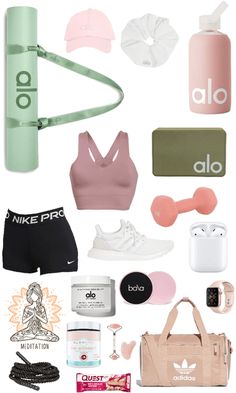 Good Workout Outfits, Cute Work Out Outfits, Simple Workout Outfits, Cute Track Outfits, Sport Aesthetic Outfit, Fit Girl Aesthetic Outfits, Sports Outfits Aesthetic, Girly Workout Outfits, Work Out Outfits Women Gym