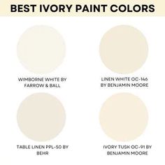 the best ivory paint colors for your home