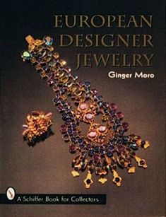 This magnificent book documents the trends, sources and makers of innovative 20th century designer jewelry in 13 European countries.  The evolution of limited-edition artists' creations, as well as fashion and costume jewelry, are explored through the well-researched text, photographs and vintage prints. Biographical sketches are provided for the artists and couturiers who worked closely with the fashion designers. [AuthorName]Ginger Moro[/AuthorName][AuthorBio]Ginger Moro, now from Los Angeles, Jewelry Book, Miriam Haskell Jewelry, Jewelry Magazine, Expensive Jewelry, European Countries, Vintage Jewels, Contemporary Jewelry, Artistic Jewelry, Vintage Costume Jewelry