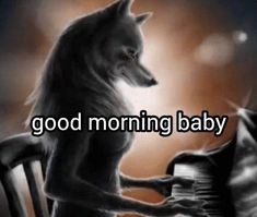 memes Good Morning Baby, Worst Tattoos, Alpha Werewolf, Alpha Wolf, From Tiktok