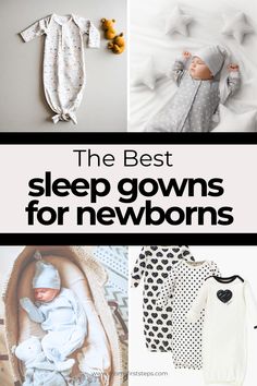 the best sleep gowns for newborns