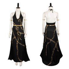 Elden Ring Game Marika Women Black Dress Party Carnival Halloween Cosplay Costume · Material: Thickiy Ronior Fabric + PU Leather · Including: Hair Accessories + Wristband + Belt + Armband + Dress Shipping:   1. Processing Time: 7-15 days. 2. Standard Shipping: 10-15 days. 3. Fast Shipping: 3-5 days. Attention: for quic Elden Ring Queen Marika, Queen Marika, Women Black Dress, Halloween Suits, Ring Game, Carnival Halloween, Elden Ring, Game Costumes, Female Girl