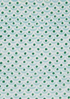 a blue and green background with circles on it