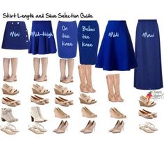 Skirt length and shoe guide for women of all ages. #fashionista #trendy #shopaholic 👡👢👘🛍️ Party Dresses Short Clubwear, Mode Ab 50, Inside Out Style, Fashion Vocabulary, Mode Boho, Couture Mode, Dresses Outfits, Party Dress Short, Dresses 2024