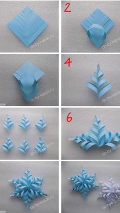 how to make paper snowflakes with step by step instructions on how to make them