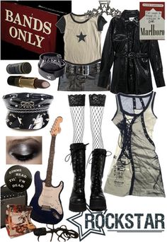 Pink Floyd Aesthetic Outfit, Folk Rock Aesthetic Outfit, Rockstar Core Outfit, Rock Stars Girlfriend Outfits, Grunge Rockstar Gf Outfits, Girly Rocker Outfits, 90s Rockstar Outfit, Rocker Girlfriend Aesthetic Outfits, Rock Singer Outfit