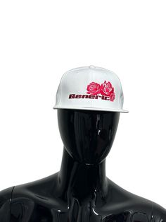 For our SnapBacks we use Yupoong Official Snapback and OTTO caps for ultimate quality and comfort. We then Generically Customize them. Rose- Rose Red or Rose White  Fully adjustable to fit around your head! Casual Pink Fitted Hat With Flat Brim, Pink Snapback Fitted Hat Casual Style, Casual Pink Snapback Hat For Sports Events, Casual Pink Snapback Fitted Hat, Pink Snapback Fitted Hat, Red Snapback Hat, One Size Fits Most, Black Six-panel Snapback Hat With Custom Logo, Black Snapback Hat With Skull Print, Rose Rot