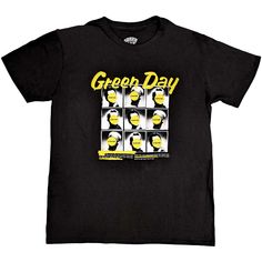 Unleash Your Punk Rock Spirit with the Official Green Day T-ShirtEmbrace the Iconic Style: Dive into the world of punk rock with our officially licensed Green Day T-Shirt. A must-have for any fan, this shirt captures the essence of one of the most influential bands of our time. Whether you're a long-time follower or a new admirer, this tee is your ticket to celebrating the legacy of Green Day.Features and BenefitsPremium Quality for Lasting Comfort: Crafted with meticulous attention to detail, o Green Band Merch T-shirt For Summer, Green Day Merch, Green Punk Crew Neck T-shirt, Green Day T Shirt, Green Day Shirt, Green Day Tee Shirts, Green Day Nimrod, Bad Religion, 80s Tv