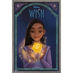 the disney princess and the frog wish card