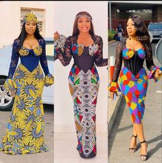 Corset Outfit Ankara Gown, Cossette Dress Ankara, Lastest Style For Ankara Long Gown 2023, Corset Ankara Styles, Nigerian Dress Styles, Nigerian Dress, African Prom Dresses