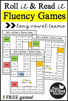 roll it and read it flueny games for long word teams