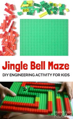 Lego Maze, Lego Challenge, Lego Activities, Stem Activity, Quality Family Time, Christmas Kindergarten