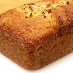 a loaf of bread sitting on top of a white plate