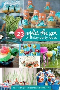 under the sea birthday party ideas