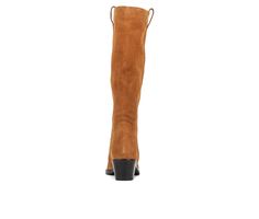 The Amanda tall boot by Vintage Foundry Co. is a versatile and timeless wardrobe staple. These sleek and stylish tall boots have been designed to dress up any autumn outfit. 100% Suede, Side Zipper, Approx. 1\ heel, Pointed Toe,100% Rubber outsole | Women's Vintage Foundry Co Amanda Knee High Boot in Cognac Size 8 Boots Cognac, Womens Riding Boots, Outfit Vintage, Timeless Wardrobe, Timeless Wardrobe Staples, Tall Boot, Boots Knee, Autumn Outfit, Tall Boots