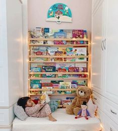 Childrens Reading Corner, Reading Nook Kids, Kids Bedroom Inspiration, Nursery Room Inspiration, Kids Interior Room