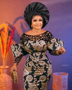 Black Fitted Dress For Ceremony, Aso Ebi Lace Styles, Damask Dress, Dress Dinner, Nigerian Lace Styles Dress, Nigerian Lace Styles, African Lace Styles, Styles Dress, Lace Gown Styles