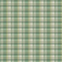 a green and white plaid pattern