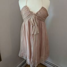 Never Worn, Perfect Condition. Great For A Wedding Or Homecoming. Has A 2000's Y2k Feel. Forever 21 Summer Evening Mini Dress, Forever 21 Flowy Pink Dress, Forever 21 Flowy Ruffled Dresses, Forever 21 Flowy Dresses With Ruffles, Spring Evening Mini Dress With Empire Waist, Flowy Pink Forever 21 Dress, Forever 21 Spring Dress, Flowy Ruffled Dresses From Forever 21, Flowy Ruffled Dresses By Forever 21