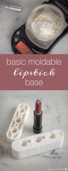 Basic Moldable Lipstick Base - Humblebee & Me Lip Recipes, Diy Matte Lipstick, Lipstick Recipe, Making Lipstick, Lipstick Diy, Easy Diy Scrub, Homemade Lipstick, Make Lipstick, Crunchi Makeup