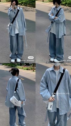 Dresses For Tomboys Casual, Japanese Tomboy Fashion, K Street Fashion, Japanese Outfits Casual Street Style, Fashion Outfits Tomboy, Boyish Style Korean, Summer Korean Outfits, Korean Outfits Ideas