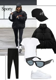 How to wear caps like Hailey Bieber – VIDIÉ Heyli Bieber, Hailey Bieber Winter, Winter Puffer Jackets, Snow Fashion