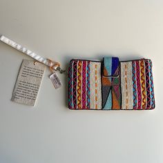 Wristlet Beaded Colourful Purse Nwt Comes With Cross Body Strap As Well Silver Clutch Purse, Summer Clutch, Deco Beads, Michael Kors Clutch, Embellished Clutch, Chalk Bags, Silver Clutch, Crystal Clutch