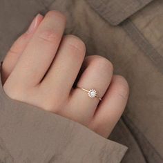 Dainty Diamond Birthstone Ring For Proposal, Dainty Birthstone Ring For Proposal, Dainty Cluster Ring With Halo Setting, Dainty Solitaire Birthstone Ring For Proposal, Dainty Diamond White Ring For Proposal, Delicate Cubic Zirconia Crystal Promise Ring, Dainty Round Cut Birthstone Ring For Proposal, Dainty Round Cut Ring For Proposal, Dainty Diamond Ring For Proposal