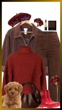 Steal These Cute 30+ Thanksgiving Outfit Ideas! Get inspired with these stylish Thanksgiving Outfits Women will love! From chic Event Outfits to Cute Thanksgiving Outfits, we’ve got all the looks you need to shine this holiday season. Not sure What To Wear Fall? Find the perfect Thanksgiving Outfit Women need for any occasion, whether you're dressing up for Fall Events or opting for Lazy Day Outfits. Try pairing your look with Black Kitten Heels for a classic touch. With these Thanksgiving Ou... Red And Brown Aesthetic Outfit, Dark Red And Brown Outfit, Maroon Brown Outfit, Red Brown Outfit Aesthetic, Chocolate Brown And Red Outfit, Red And Brown Outfit Aesthetic, Red And Brown Outfit Color Combos, Brown And Maroon Outfit, Cherry Red Fall Outfit